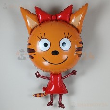 Шар (42''/107 см) Фигура, Три Кота, Карамелька